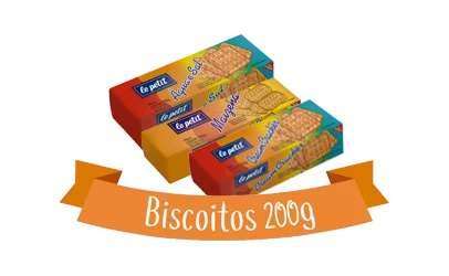 Biscoitos 200g