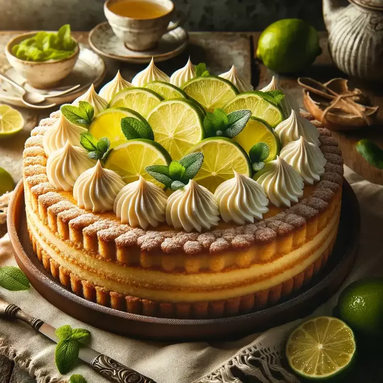 Torta de Limão com Base de Biscoito 'Le Petit'